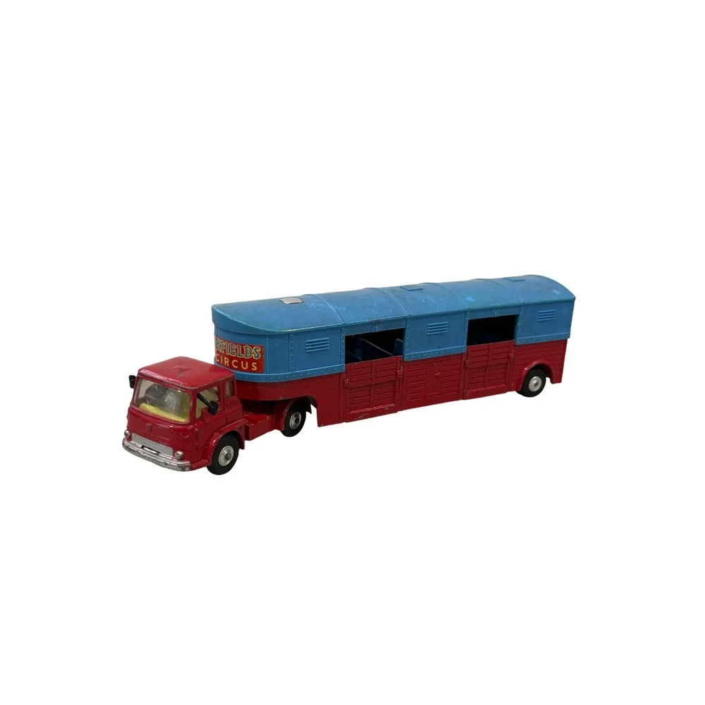 Vintage Corgi‎ Major Toys Chipperfields Circus Articulated Horse Box Bedford Red